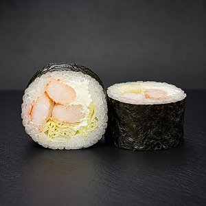 Ролл Сливочный Эби Маки, Босс Лосось - Брест