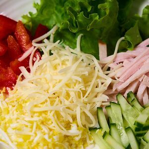 Салат с ветчиной и сыром, Библиотека