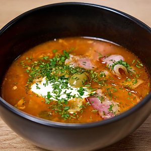 Солянка мясная по‑домашнему, Библиотека