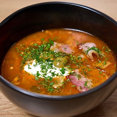 Заказать Солянка мясная по‑домашнему, Библиотека