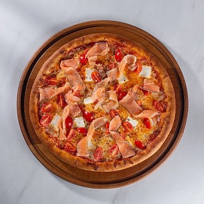 Заказать Пицца Нежный Лосось 30см, Кропкi (на Гоголя)