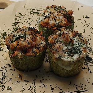 Фаршированные кабачки по-домашнему, ХуткаБульба