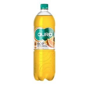 Напиток с соком Aura Апельсин 0.5л, Аригато