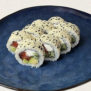 Ролл Аляска с лососем, Katana