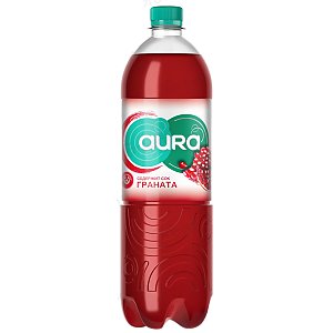 Aura негазированная Гранат 1л, Art Shaurma