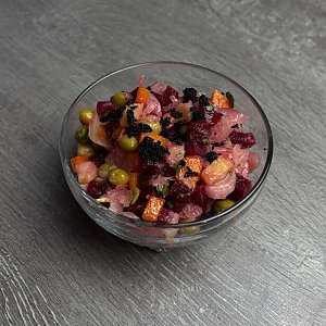 Винегрет с икрой масаго, Гурманофф
