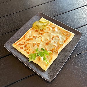 Блин со свининой и грибами, Гурманофф Гриль