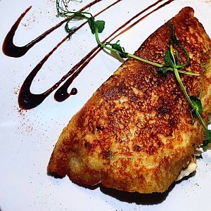 Филе птицы в картофельном ажуре, Платина