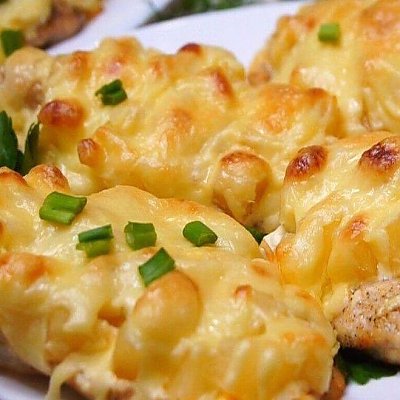 Заказать Филе птицы, запеченное с ананасом, Платина