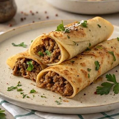 Заказать Блинчики с мясом, Платина