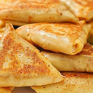 Блинчики с яблоками, Платина