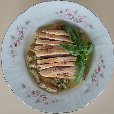 Заказать Филе цыпленка с ньокками и вишенками, Ciao!