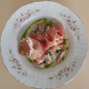 Прошутто с ньокками и горгондзолой, Ciao!