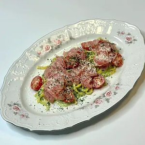 Паста с тунцом и соусом песто, Ciao!