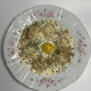 Равиоли карбонара с картофелем и грибами, Ciao!