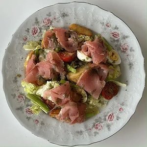 Салат Нисуаз с копченым тунцом, Ciao!