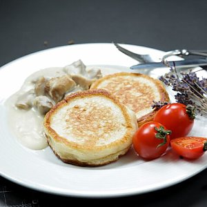 Мачанка с блинами, АРХiдэя