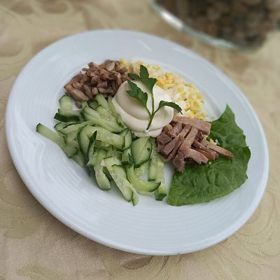 Заказать Салат-коктейль с грибами, АРХiдэя