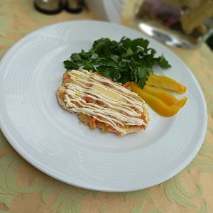 Форель, запеченная с овощами, АРХiдэя