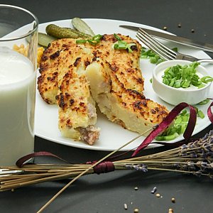Бабка картофельная с мясом, АРХiдэя