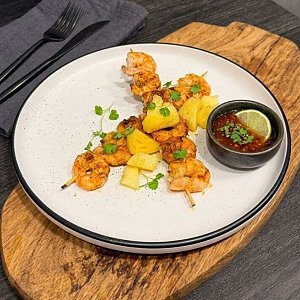 Якитори из креветок, Катана