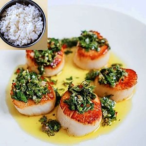 Рис с морским гребешком, Sushi 7497