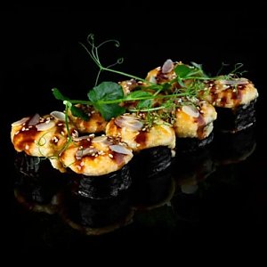 Запечённый ролл с креветками, Sushi 7497