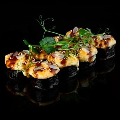 Заказать Запечённый ролл с креветками, Sushi 7497