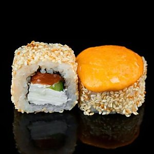 Запечённый ролл с лососем, Sushi 7497