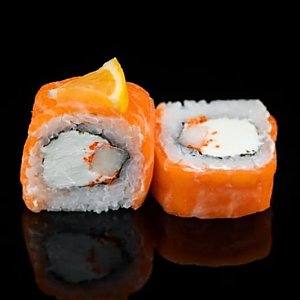 Ролл Филадельфия с креветками и лососем, Sushi 7497