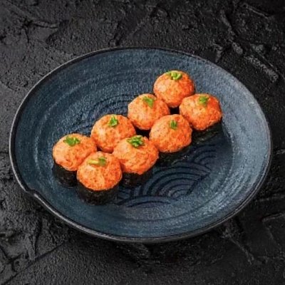 Заказать Запеченный ролл с креветками, Чайка · Суши