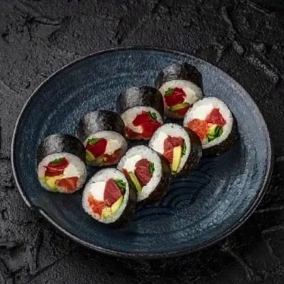 Заказать Ролл Сливочный с тунцом, Чайка · Суши