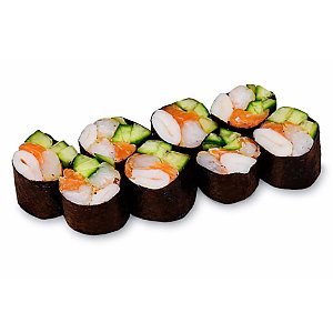 Ролл без риса Креветки-лосось, Kiti Sushi