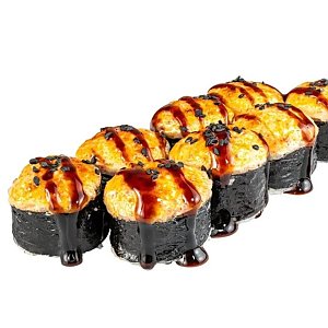 Ролл Запечённый с лососем, Sushki