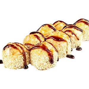 Ролл Запечённый с креветками, Sushki