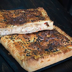 Пирог с ветчиной и сыром (весовое), Смокер