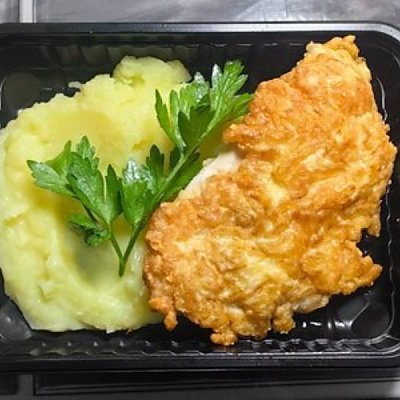 Заказать Филе птицы в сыре и картофельным пюре, Быстрая Трапеза