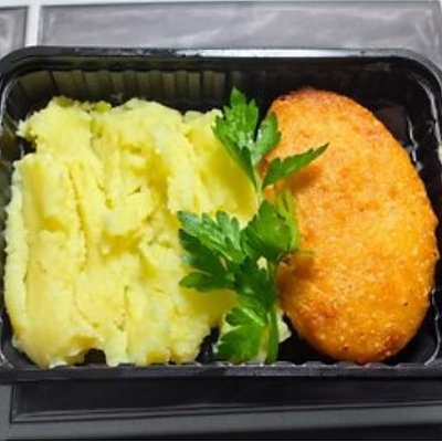 Заказать Котлета из минтая и картофельным пюре, Быстрая Трапеза