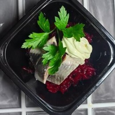 Заказать Салат из свеклы с сельдью, Быстрая Трапеза