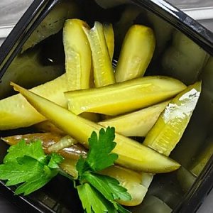 Огурчики маринованные, Быстрая Трапеза