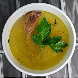 Щи из квашенной капусты с ребром, Быстрая Трапеза