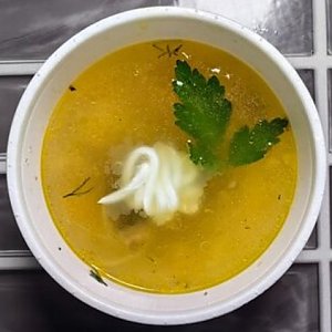 Щи из квашенной капусты с курицей, Быстрая Трапеза