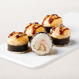 Запеченный ролл Аяши с угрем, Суши WOK - Витебск