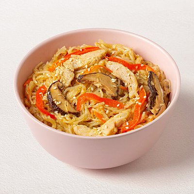 Заказать Wok Фунчоза в сливочном соусе L, Суши WOK - Витебск