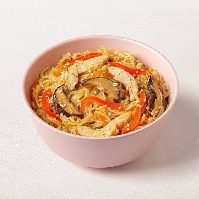 Заказать Wok Фунчоза в сливочном соусе М, Суши WOK - Витебск