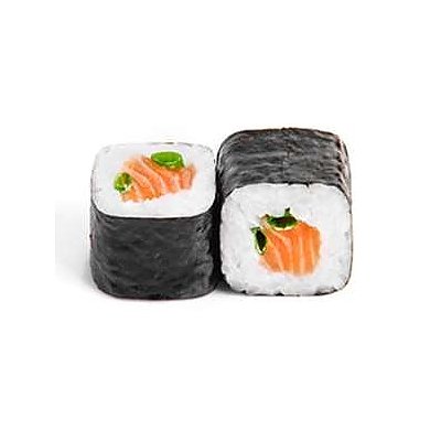 Заказать 14 Smoked Sake Maki, Sushi Fighter