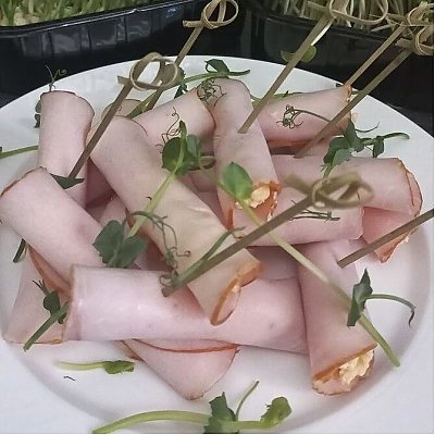 Заказать Рулетики с ветчиной и сыром, КартофАня