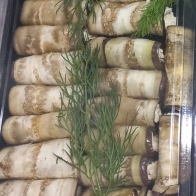 Заказать Рулетики из баклажанов с грецким орехом, КартофАня