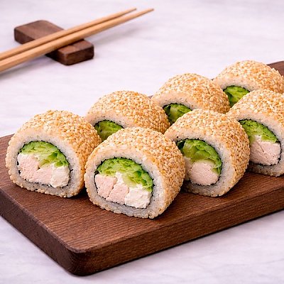Заказать Ролл Цезарь с курицей, Тунец - Полоцк