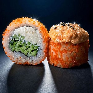 Ролл запеченная Калифорния, Море Суши